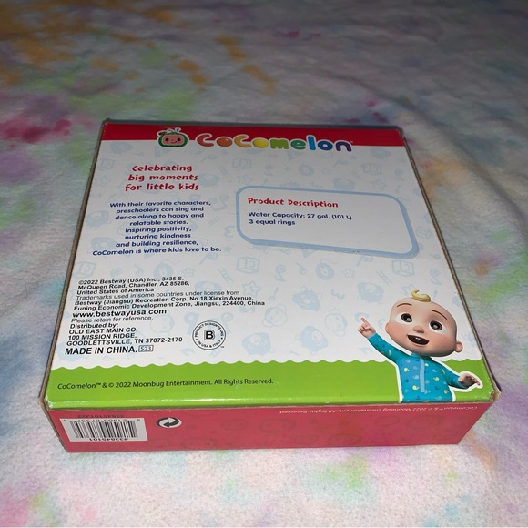 Cocomelon 40" Inflatable Pool - Picture 3 of 5